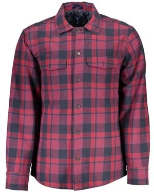 GANT Chemise À Carreaux - Purple