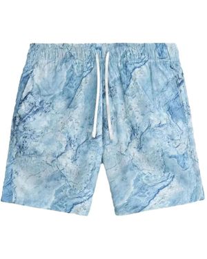 Stampd Ocean Floor Shorts - Blue