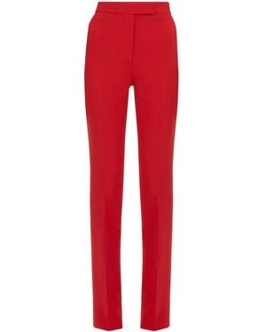 Ferragamo Straight-Leg Wool Tailored Trousers