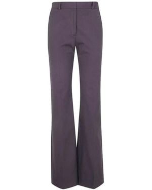 JOSEPH "Tafira" Pant Gabardine Stretch - Purple