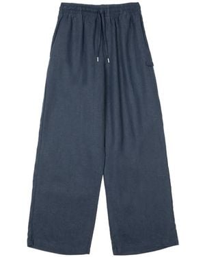Arte' Elasticated Trousers - Blue