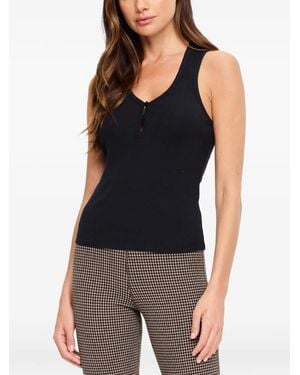 The Upside Charli Ribbed-Knit Tank Top - Blue