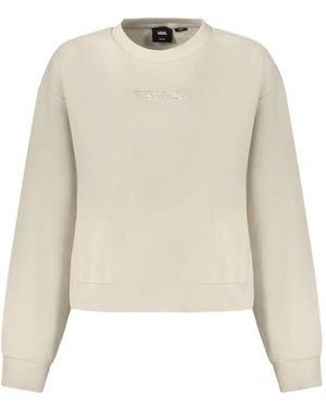 Vans Jersey Con Logo Bordado - Blanco