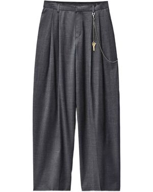 Alexander Wang チェーントリム テーラードパンツ - グレー