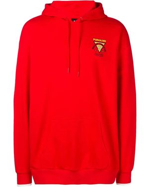 PUMA X Xo Logo Printed Hoodie - Red
