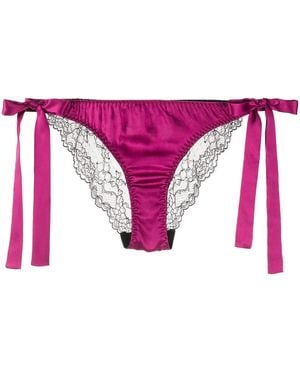 Gilda & Pearl Ella Satin Knickers - Pink