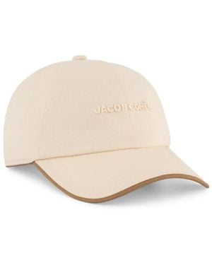 Jacob Cohen Logo Hat - Natural