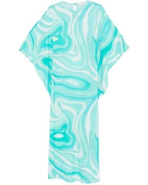PUCCI Printed Kaftan - Bleu