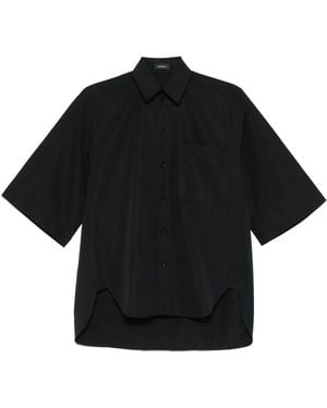 Wardrobe NYC Cotton Shirt - Black