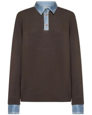 Pierre Louis Mascia Tricot Jumper - Brown