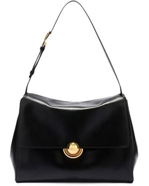 Furla Domus Shoulder Bag M - Black