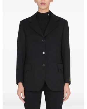 Raf Simons Single-Breasted Blazer - Black