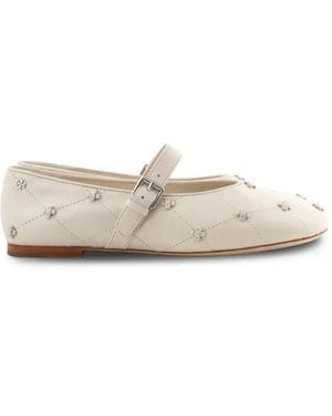 Tory Burch Chaussures Bunny Knot Mary Jane - Blanc