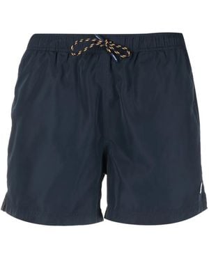 K-Way Costume Da Bagno Con Applicazione - Blu