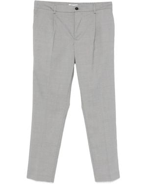 Entre Amis Reno Belt-Loops Pants - Gray