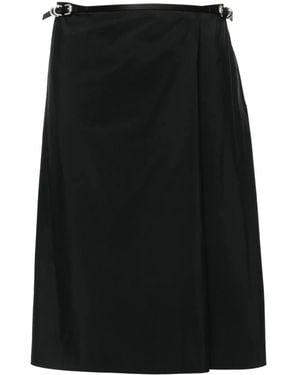 Givenchy Mini Wrap Skirt - Black