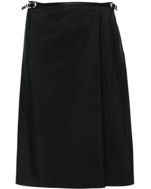 Givenchy Mini Wrap Skirt - Black