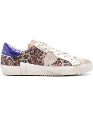 Philippe Model Prxs Tennis Sneakers - Pink