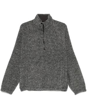 Stussy ハーフジップ セーター - グレー