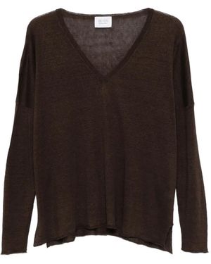 Be You Pullover Mit V-Ausschnitt - Braun