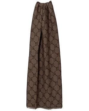 Joop! Cornflower-Pattern Scarf - Brown