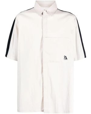 Ambush Graphic-Print Short-Sleeve Shirt - Natural