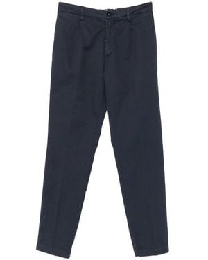 VELA SHOP Belt-Loop Trousers - Blue