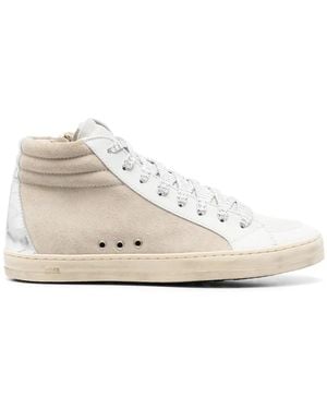 P448 Skate ハイカット スニーカー - ホワイト