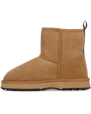 EMU Sheepskin Platform Boots - Brown