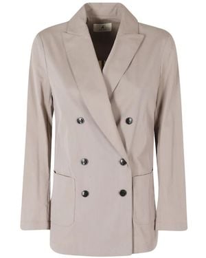 Myths Double-Breasted Blazer - Gray