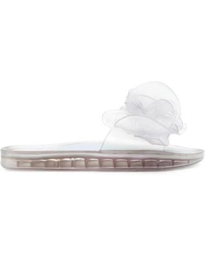 Y. Project X Melissa Floral Slides - White