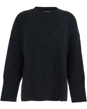 Grifoni Gerippter Pullover - Blau