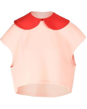 Ioana Ciolacu Orchid Top - Roze
