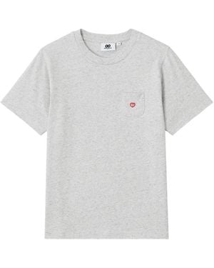 Chocoolate T-Shirt À Patch Logo - White