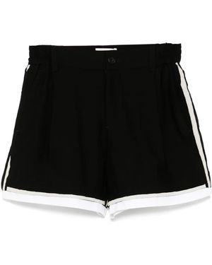 Feng Chen Wang Shorts Mit Eingrifftaschen - Schwarz