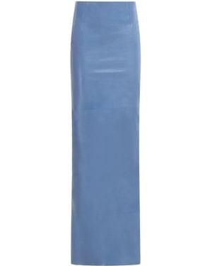 Marni Gonna Lunga Con Spacco Posteriore - Blu