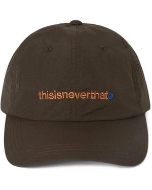 thisisneverthat Cappello Da Baseball Con Logo - Marrone