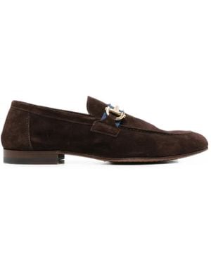 Marechiaro 1962 Leather Loafers - Black