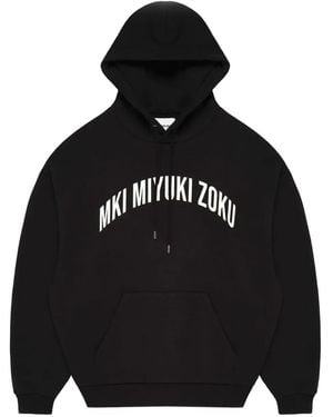 MKI Miyuki-Zoku Arc-Logo Hoodie - Black