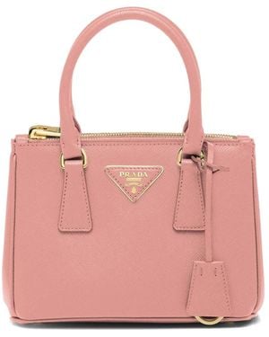 Prada Mini Galleria Tote Bag - Pink