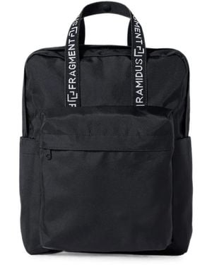 RAMIDUS Sac À Dos À Bandes Logo - Black