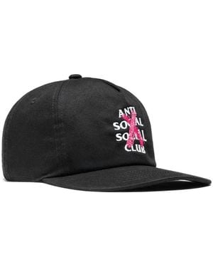 ANTI SOCIAL SOCIAL CLUB Cancelled Paint Snapback Hat - Black