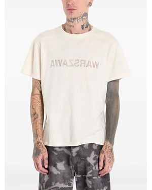 MISBHV Warszawa Cold Wave T-Shirt - White