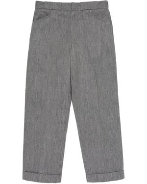 Human Made Pantaloni Crop - Grigio