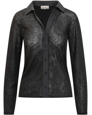 Semicouture Wool Shirt - Black
