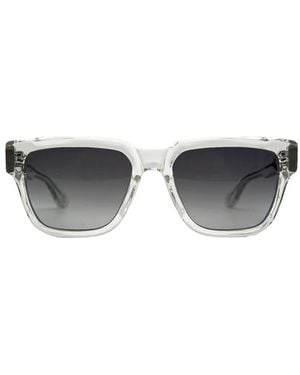 Chrome Hearts Vagillionaire Ii Square-Frame Sunglasses - Grey