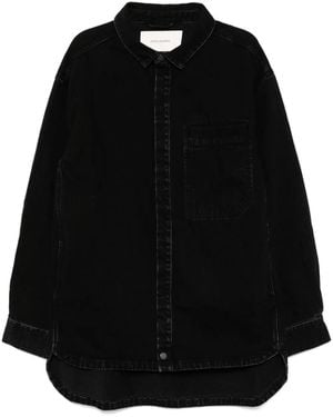 Entire studios Herculean Shirt Jacket - Black