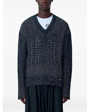 Vivienne Westwood Lottie Trui Met V-Hals - Blauw