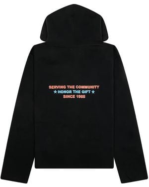 Honor The Gift ロゴ パーカー - ブラック