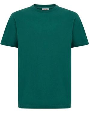 MC2 Saint Barth Dover Logo-Embroidered T-Shirt - Green